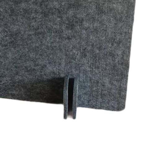 Desktop Partition Table Divider Privacy Panel for Study Home Office Table, Freestanding Privacy Screen with Adjustable Height, Space Divider- L