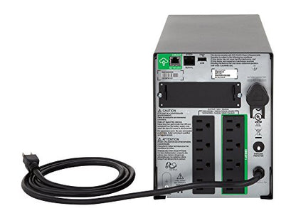 APC 1000VA Smart UPS with SmartConnect, SMT1000C Sinewave UPS Battery Backup, AVR, 120V, Line Interactive Uninterruptible Power Supply - size: 1000VA, style: Tower
