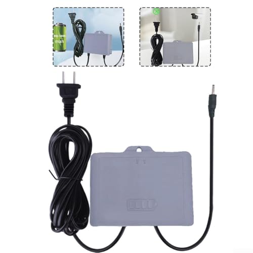 for MINI UPS, 800mAh/1200mAh/1800mAh Uninterruptible Power Supply DC Output 5V/2A DC 12V/2A, Power Supply Backup for Router, Modem, Security Camera(12V-1800 mAh)