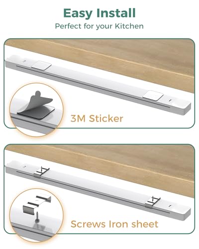ASOKO 16 Inch Under Counter Light 700LM 6000K Kitchen 2Pack - color: Cool White, size: 16 Inch 1-Bar 2-Pack