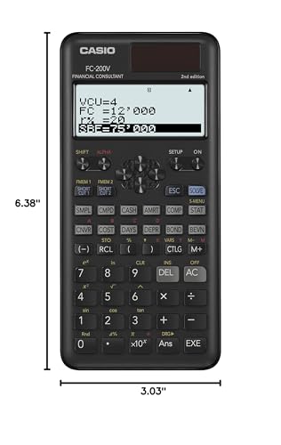 Casio Casio FC 200V2 Financial Calculator