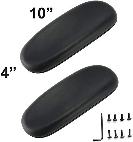 MySit Office Chair Armrest Replacement Univeral 4" Mounting Hole - size: 4" Mounting Hole