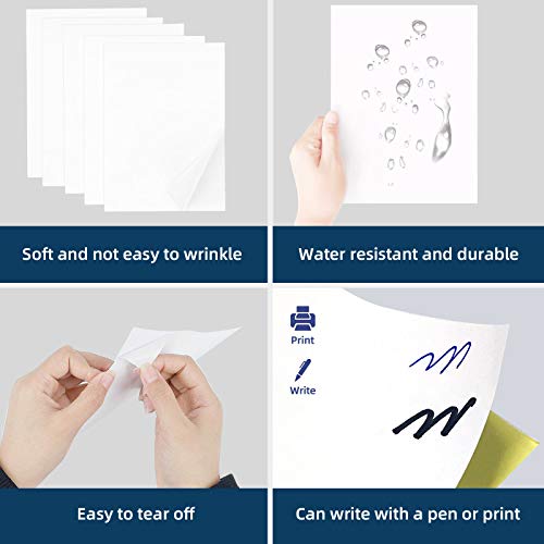 100 Sheets 1400 Labels 4" x1-1/3 14 Up Mailing Address Labels Stickers for Laser & Inkjet Printers, Labelchoice 4" x 1.33" 14 Per Page Strong Adhesive Internet Mailing Shipping Label (1-1/3x4-100P) - size: 1-1/3"x4"-1400 Labels