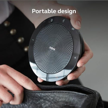 Jabra Speak 510 (2025 Edition) Portable USB Bluetooth Speaker, Black | Portable Speakerphone, USB or Bluetooth, Crystal-Clear Sound, Works with Microsoft Teams, Google Meet, Zoom - size: All Platforms, style: Speak 510 (2025)