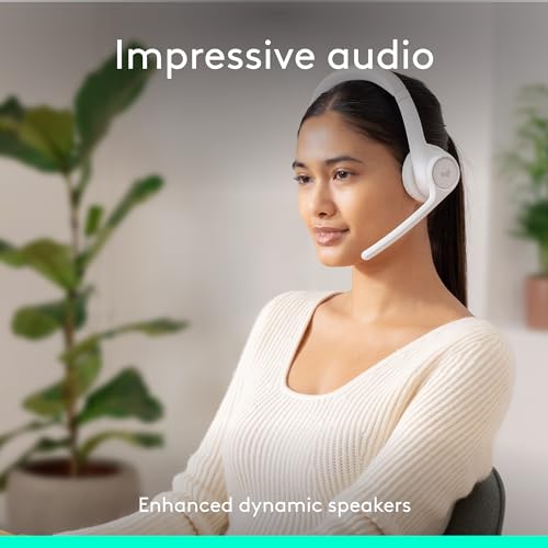 Logitech Zone 300 Wireless Bluetooth Headset - Off-White - color: Off-White