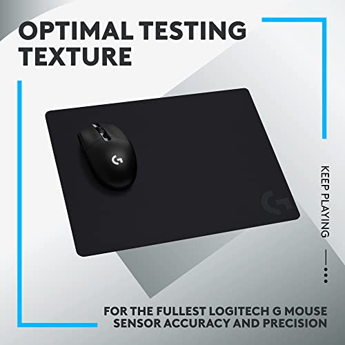 Logitech G440 Hard Gaming Mouse Pad (340x280x5) - Black - size: M, style: Hard