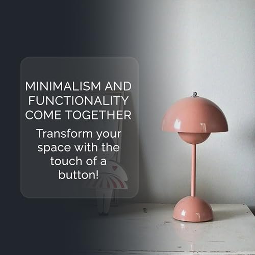 NordGlow Scandinavian LED Desk Lamp – Light Blue, Adjustable Dimmable Table Lamp, Modern Minimalist Design, Energy-Efficient LED, Home & Office Lighting - color: Light Blue