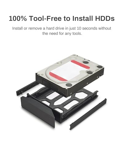 TERRAMASTER D4-320 External Hard Drive Enclosure 4-Bay (Diskless) | USB 3.2 Gen2 10Gbps, Type-C USB Storage, Hot Swappable Plug and Play (Diskless)