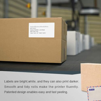 BETCKEY Replace for DYMO 30256 (2-5/16" x 4") Large Shipping Label[10 Roll]