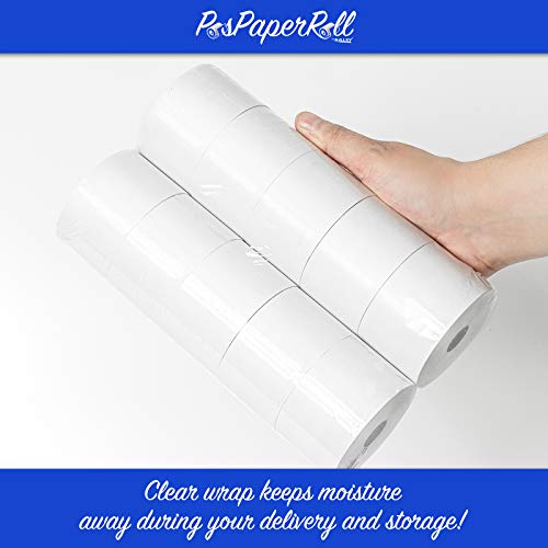 44mm (1-3/4") x 150' BOND Cash Register/Calculator Receipt Paper - 40 Rolls