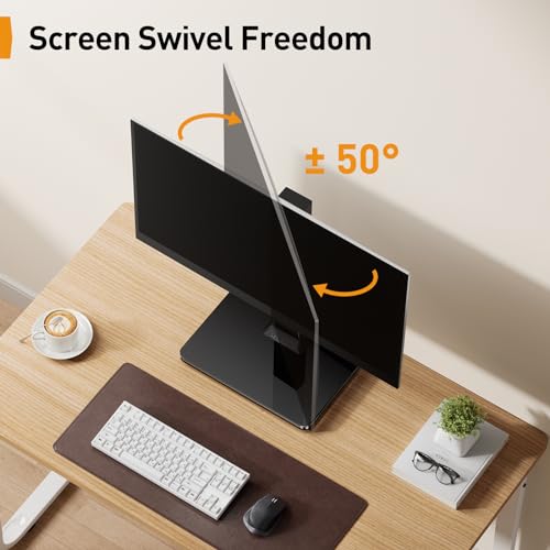 Perlegear Single Monitor Stand for 13–34 inch Screens up to 44 lbs - size: 13-34 inch