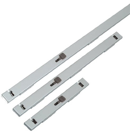 ABUS 07040 Chrome File Bar, 4 Drawer, Grey | Core/Cylinder Not Included - size: 4 Drawer