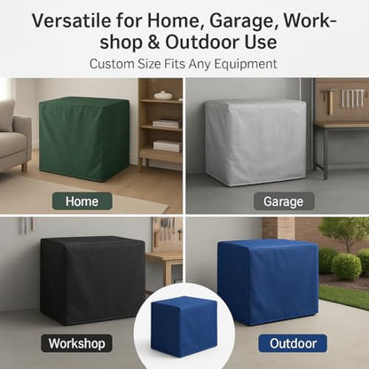 Custom Fit Industrial Dust Protection Cover Made to Measure Protective Cover with Personalized Text or Logo for Furniture & Equipment - color: Industrial Dust Protection
