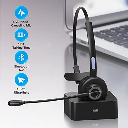 Gsou Webcam with Headset and Microphone, 1080P Webcam with Privacy Cover, Plug and Play Web Camera for Desktop Computer Zoom Meetings, Audio Bluetooth only for Headset - color: Webcam+Headset