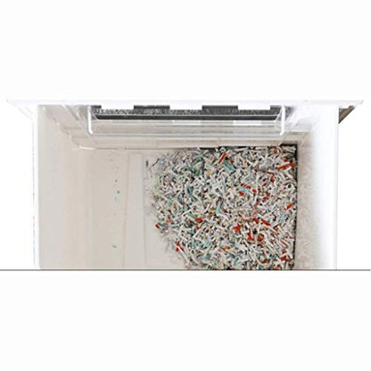 Electric Office Paper Shredder-Paper Shredder, Auto Feed,Super Cross-Cut, 5-6 Users, Stack-and-Shred
