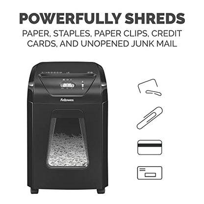 Fellowes 14C10 14-Sheet Cross-Cut Home Office Paper Shredder - style: 14 Sheet