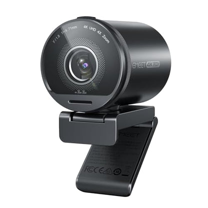 EMEET SmartCam S800 4K Webcam for Streaming, 1/2'' Sensor, Supports HDR - style: S800 1/2" Sensor Dual Autofocus