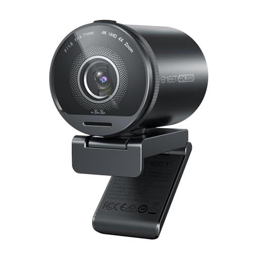 EMEET SmartCam S800 4K Webcam for Streaming, 1/2'' Sensor, Supports HDR - style: S800 1/2" Sensor Dual Autofocus