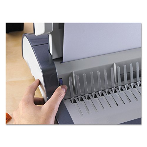 Fellowes Binding Machine Quasar+ Comb Binding (5227201), 5.1" x 18.1" x 15.4"