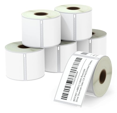 BETCKEY Replace for DYMO 30256 (2-5/16" x 4") Large Shipping Label[6 Roll] - color: 06-rolls(1800 Labels)