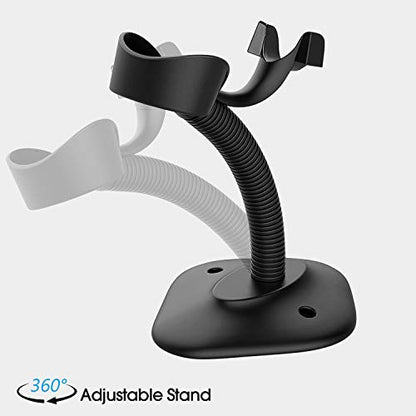 Esup Barcode Scanner with Stand USB Scanner Wired