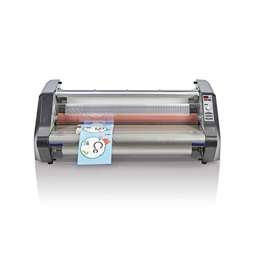 GBC Thermal Roll Laminator Machine Ultima 65, Under 10 Minutes Warm-Up, 27" Maximum Width, Variable Laminating Speed, Professional & School Lamination (1710740)