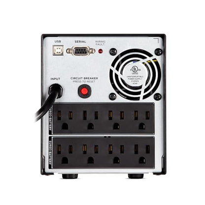 CyberPower OR1000PFCLCD PFC Sinewave UPS Battery Backup and Surge Protector - size: 1000VA