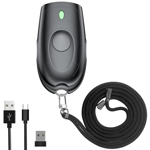 Symcode Bluetooth Barcode Scanner Mini 1D Small Portable Bar Code Scanner 3-in-1 Bluetooth & 2.4G Wireless & USB Wired Barcode Scanner with Android,iOS,Computers,Windows - color: 1D Laser Black
