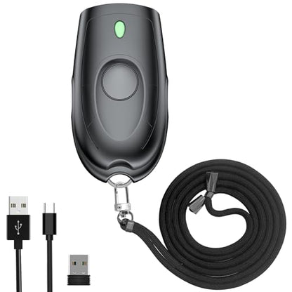 Symcode Bluetooth Barcode Scanner Mini 1D Small Portable Bar Code Scanner 3-in-1 Bluetooth & 2.4G Wireless & USB Wired Barcode Scanner with Android,iOS,Computers,Windows - color: 1D Laser Black