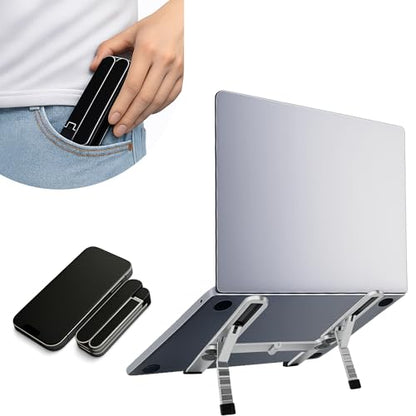 Foldable Laptop Stand, Portable Laptop Stand, Only 186g/0.4lb Laptop Riser