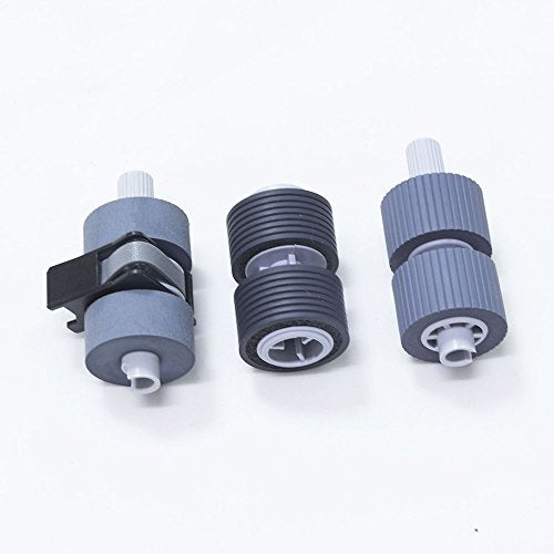 YANZEO Scanner Brake and Pick Roller Set PA03338-K011 PA03576-K010 for FI-6670 Fi-6770 6770A 5650C FI-5650C FI-5750C 5750 - color: PA03338-K011 PA03576-K010