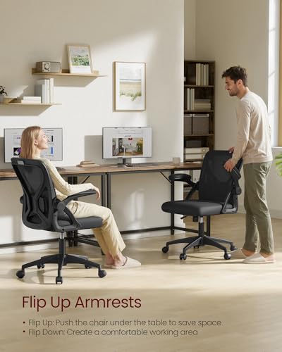 VASAGLE Ergonomic Mesh Office Chair with Adjustable Lumbar Support