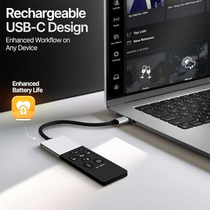 TNP iPad Remote Control, Bluetooth Media Remote for iPhone with Trackpad