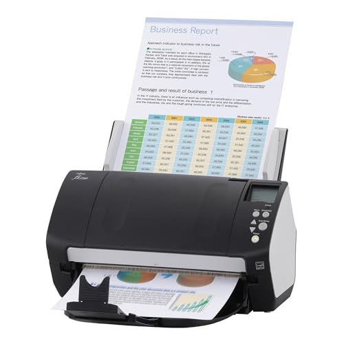 Fujitsu fi-7160 Trade Compliant Desktop Color Duplex Document Scanner | Professional | Auto Document Feeder (ADF)
