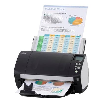 Fujitsu fi-7160 Trade Compliant Desktop Color Duplex Document Scanner | Professional | Auto Document Feeder (ADF)