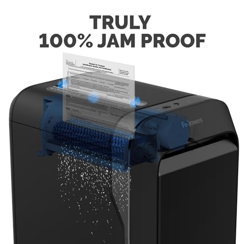 Fellowes Mfg Co. 5015401 Powershred LX220 20 Manual Sheet Capacity Micro-Cut Shredder - Black - style: 20 Sheet - Black