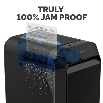 Fellowes Mfg Co. 5015401 Powershred LX220 20 Manual Sheet Capacity Micro-Cut Shredder - Black - style: 20 Sheet - Black