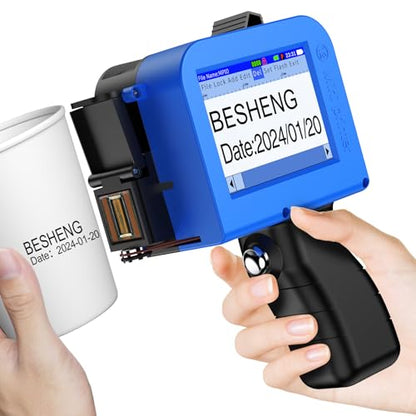 Mini Handheld Inkjet Printer Gun for Date/Batch/QRcode/Text(MP10,0.5") - size: 0.5inch Printer