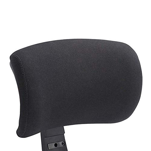 CLATINA Adjustable Height Upholstered Headrest for 247 Series Ergonomic High Swivel Executive Chair (Black) - color: Black