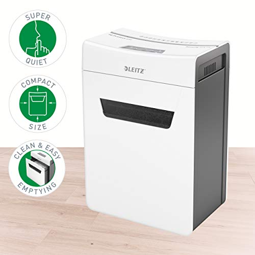 Leitz Shredder IQ Protect Premium 6M P5 IQ Protect, W126159325 (Premium 6M P5 IQ Protect Premium Paper Shredder 6M P5, Micro-Cut shredding, 18 L, Touch, P-5, 6 Sheets,)