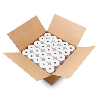 100 ROLLS SHARP ER A-320 330 4100 460 470 44mm 1.75 CASH REGISTER TAPE PAPER ROLL - size: 1-3/4" x 150\' 1-Ply Bond