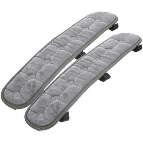 Angoily Office Chair Armrest Covers, 2 Pcs Elastic Chair Arm Covers, Grey