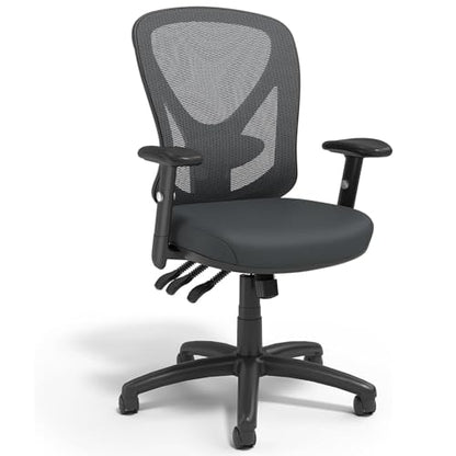 Staples Carder Ergonomic Mesh Task Chair, Lumbar Support, Adjustable, Black - style: 1 Pack
