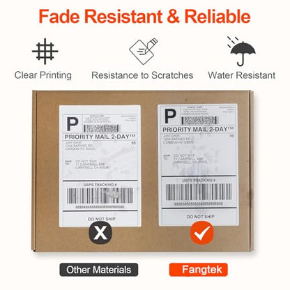 [2 Rolls, 440 Labels] 4”x 6” Postage Thermal Shipping Labels 4x6 Thermal Labels Roll Compatible with Dymo 4XL 1744907 LabelWriter - size: 2 pack
