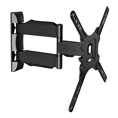 NB North Bayou TV Wall Mount, Full Motion TV Wall Bracket for Most 32-55 Inch TV/Flat Screen/LED/Monitors, Swivel Tilt with Articulating Arms, Rotating, Max VESA 400x400mm up to 60lbs