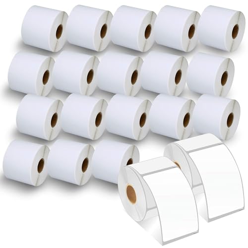 BETCKEY Replace for DYMO 30256 (2-5/16" x 4") Large Shipping Label[20 Roll] - color: 20-rolls(6000 Labels)