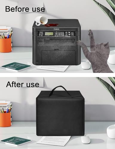Printer Dust Cover for Brother DCP-L2640DW Laser Printers - color: Black