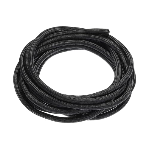 MECCANIXITY Cord Sleeve Cable Organizer 24.6 Ft - 3/8 Inch Wire Cover Protector for USB Cable TV Video Under Desk Wire Management - size: 3/8 Inch x 25 Ft