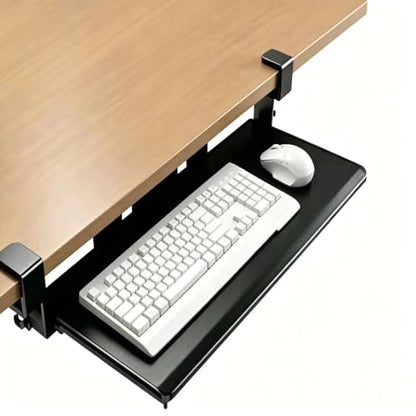 Keyboard Tray Under Desk, 26"x11"