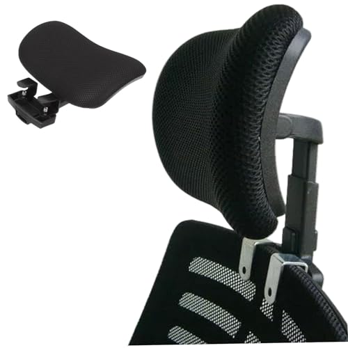 Mesh Ergonomic Detachable Office Chair Headrest Attachment Clip on Breathable Neck Support for Men Women